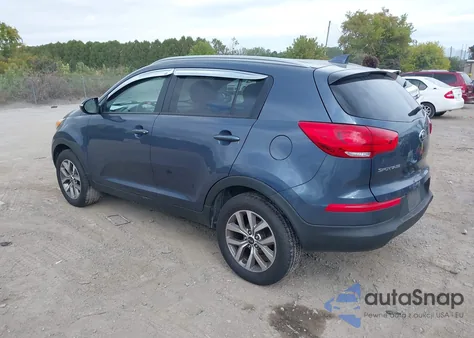 2015 Kia Sportage Lx из США, поврежденный, VIN KNDPB3ACXF7692108